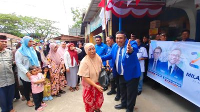 7.500 Warga Meriahkan Jalan Sehat PAN Maros, Hadiah Utama Paket Umrah