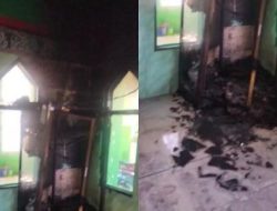 Detik-Detik OTK Bakar Masjid di Maros Terekam Kamera Pengawas