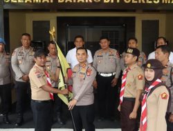 Kapolres Maros Lepas Kontingen Saka Bhayangkara ke Peran Saka Nasional 2025